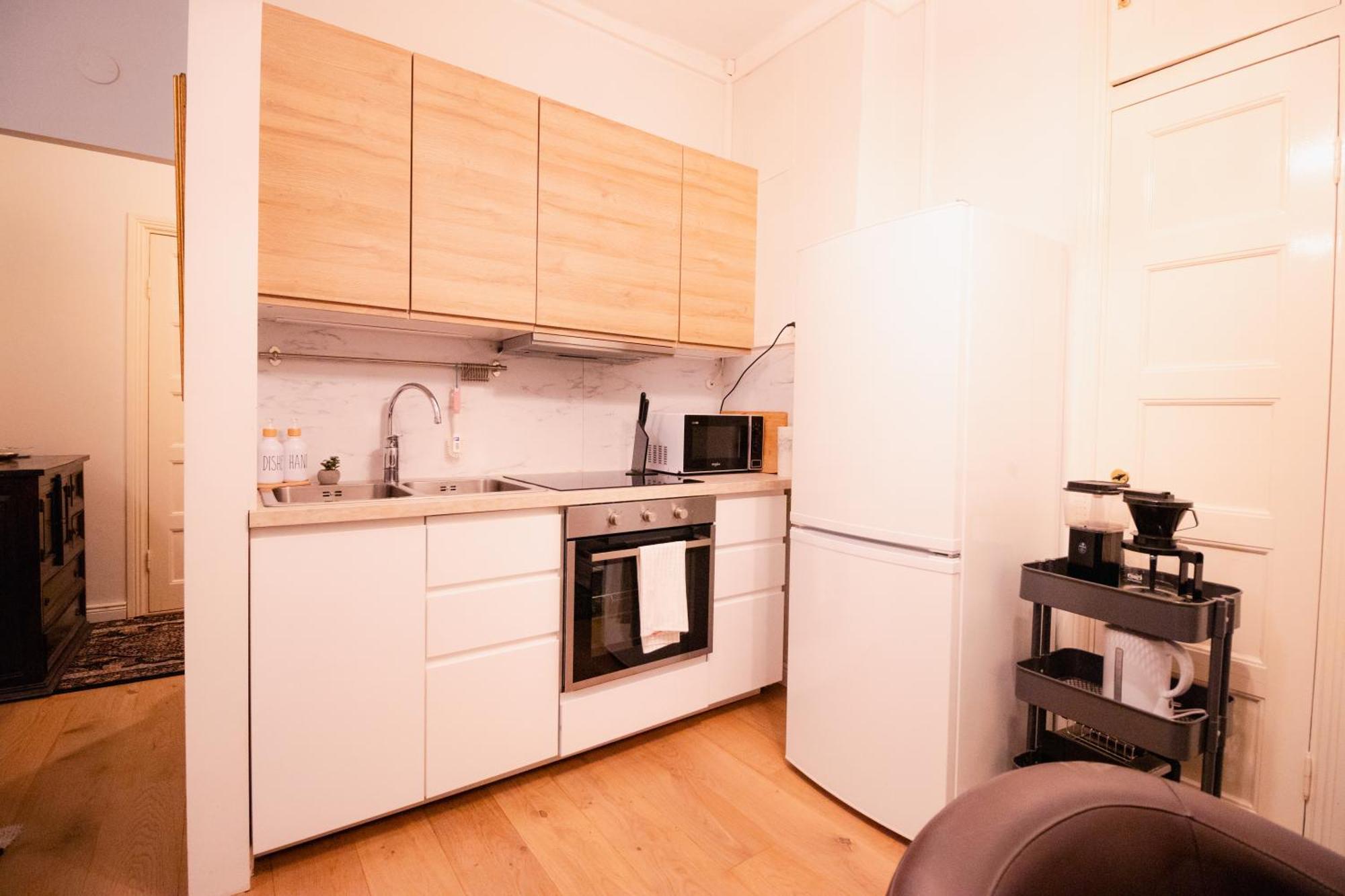 Lovely Flat In The Heart Of 헬싱키 외부 사진